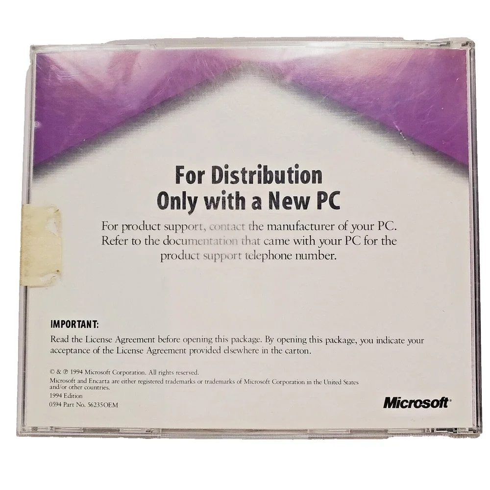 Microsoft vintage encarta